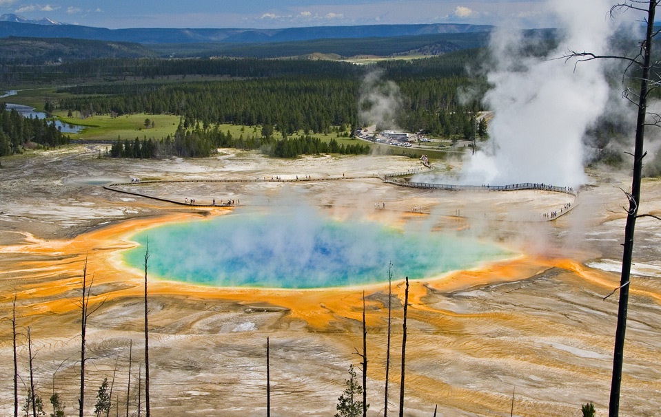 Yellowstone National Park in Wyoming