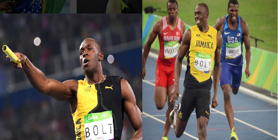 “Bolt”Competes in Men’s 200 meter heat in Summer Olympics 2016